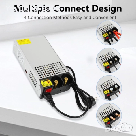 VIXKPIRR захранване 12V 50A 600W трансформатор AC към DC, снимка 4 - Друга електроника - 52413480