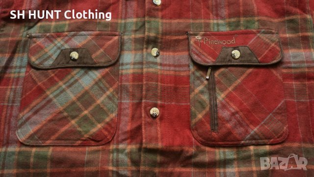 PINEWOOD Shirtt размер L за лов риза - 473, снимка 5 - Ризи - 43467284
