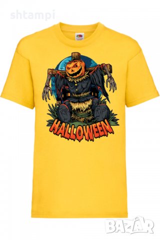 Детска тениска Halloween 02,Halloween,Хелоуин,Празник,Забавление,Изненада,Обичаи,, снимка 8 - Детски Блузи и туники - 38156373
