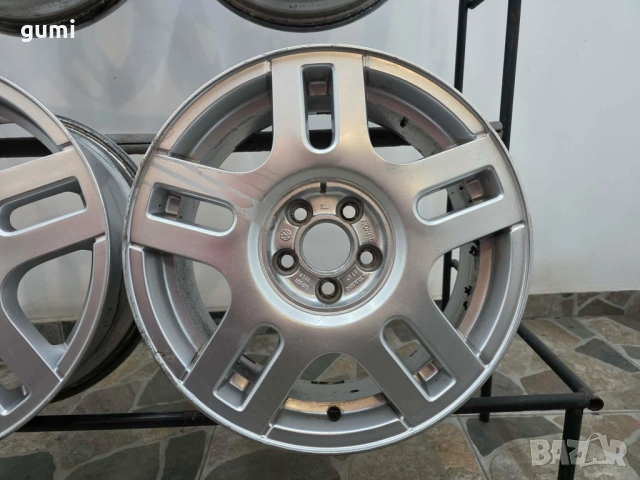 4бр 16ски джанти за VW 5х100мм A161212 , снимка 2 - Гуми и джанти - 53148634