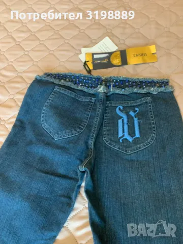 продавам дамски дънки Versace, снимка 3 - Дънки - 49541085