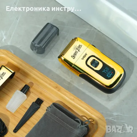 VGR v-332 Професионален Висок Клас Шейвър тример брада, снимка 3 - Друга електроника - 48605512