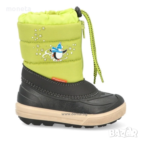 69лв! ДЕМАР Kenny Лайм,  ЦИП! БЕЗПЛАТНА ДОСТАВКА. Размери 20 до 29. ЕСТЕСТВЕНА ВЪЛНА, Детски Aпрески, снимка 2 - Бебешки боти и ботуши - 51911582