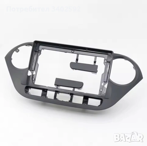 9" навигационна рамка съвместима Hyundai I10 2014-2017, снимка 2 - Аксесоари и консумативи - 53474817
