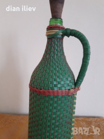 Стара плетена дамаджана, снимка 15 - Колекции - 27448035