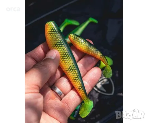 Силикони за риболов на бяла риба и сом - шад FOX Zander Pro Shad Ultra UV, снимка 7 - Стръв и захранки - 48210325