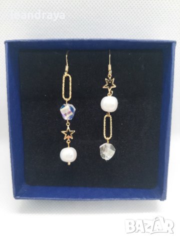 Обици с перли