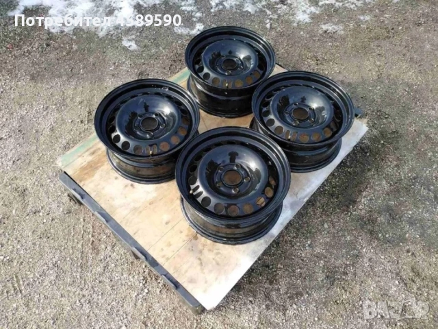 4бр. Оригинални железни джанти 15цола 5x105 за Opel Astra(2015-2021),Chevrolet, снимка 2 - Гуми и джанти - 51808327