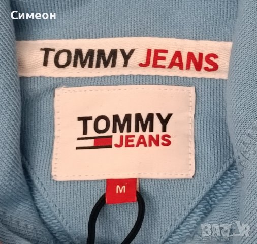 Tommy Jeans Logo Sweatshirt оригинално горнище M памук суичър горница, снимка 3 - Суичъри - 43525635