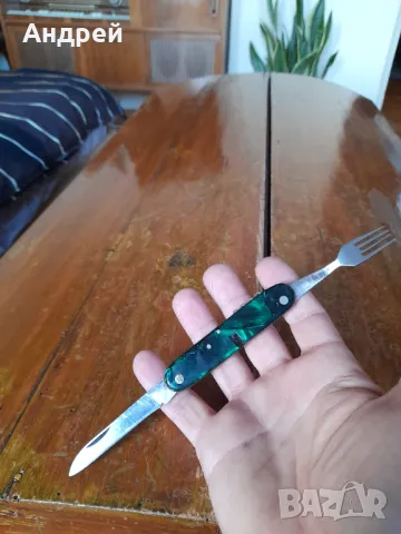 Стар джобен нож,ножче,ножка #60, снимка 5 - Други ценни предмети - 48178351