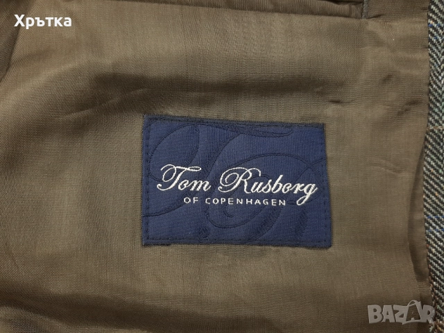 Tom Rusborg - Мъжко сако от 100% коприна размер 50 / M, снимка 6 - Сака - 52558607