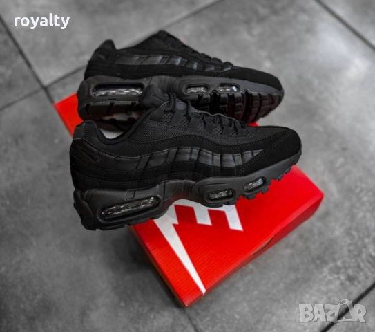 Nike Air Max 95 Black мъжки маратонки , снимка 5 - Маратонки - 51625233