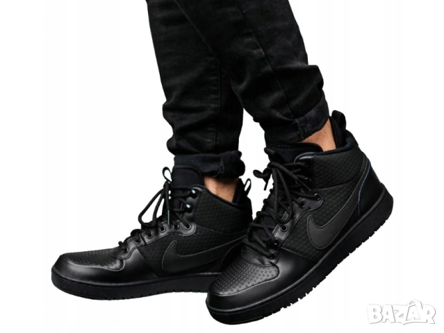 маратонки NIKE COURT BOROUGH MID номер 45 ,5, снимка 3 - Маратонки - 52298433