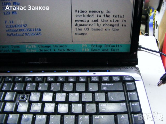 Лаптоп за части HP Dv2000 номер 2, снимка 4 - Части за лаптопи - 32580769