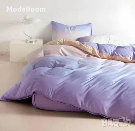 Памучни спални комплекти Различни цветове , снимка 6 - Спално бельо - 48935313
