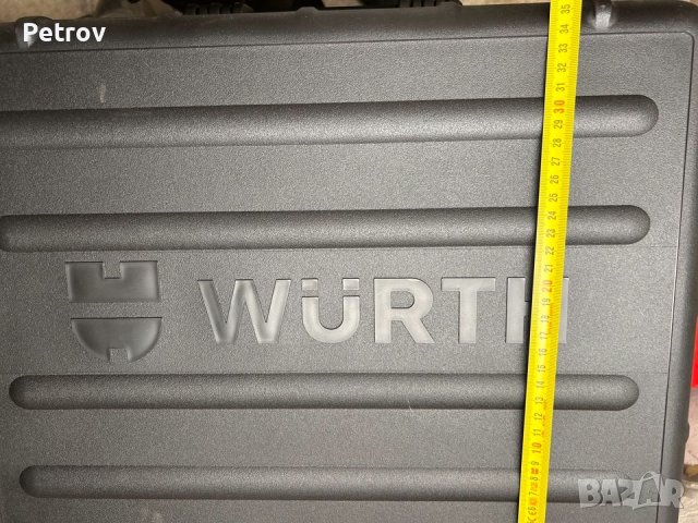 WÜRTH Made in Germany - НЕМСКО ИНДУСТРИАЛНО КАЧЕСТВО PROFI КУФАР за Инструменти / ЧИСТО НОВ /GERMANY, снимка 8 - Клещи - 38927826