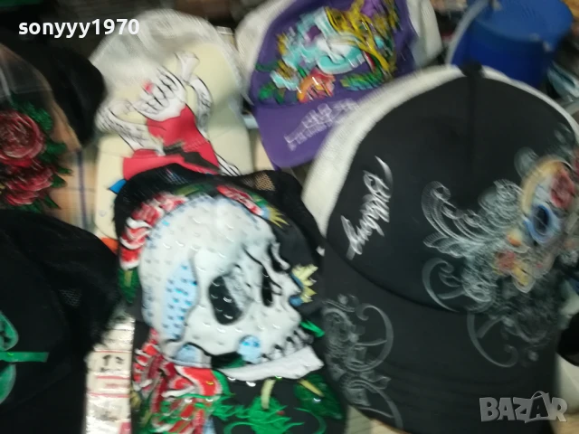 ED HARDY 45ЛВ ЗА 1БР-МАРКОВИ ШАПКИ 1608251619, снимка 6 - Шапки - 51385484