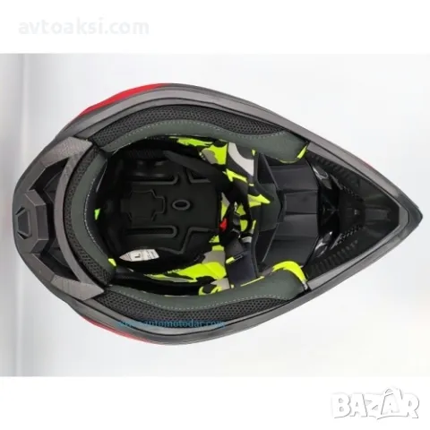 Каска Мотор Крос/АТВ/Бъги/Вело два Цвята, снимка 11 - Аксесоари и консумативи - 50109219