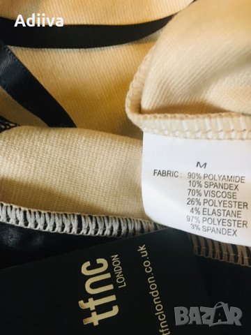 Нова Ефектна къса рокля черно и телесно дантела TFNC London, снимка 9 - Рокли - 28389680