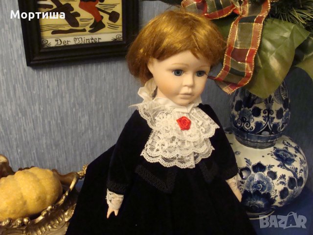 Великолепна порцеланова кукла , снимка 2 - Колекции - 27415665