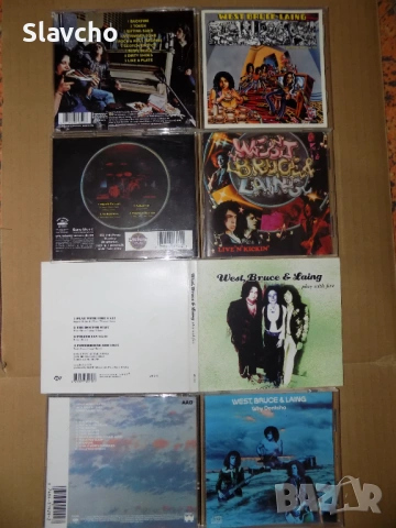 Компакт дискове на-West,Bruce & Laing-Whatever Turns You On/Live n'Kickin'/ Play With Fire/Dontcha, снимка 8 - CD дискове - 40284829