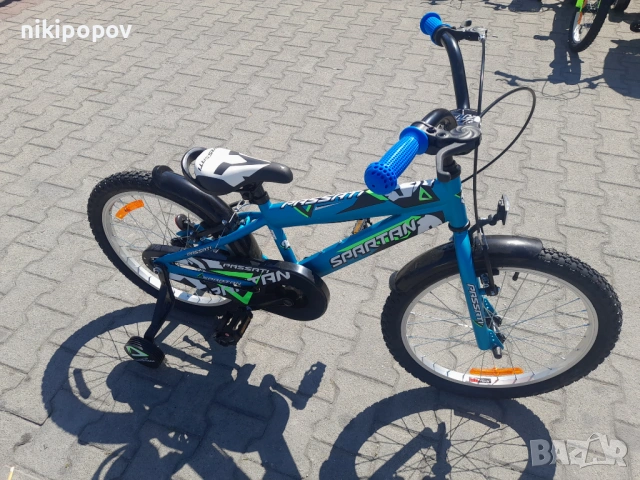 PASSATI Велосипед 20" SPARTAN син, снимка 7 - Велосипеди - 53559807