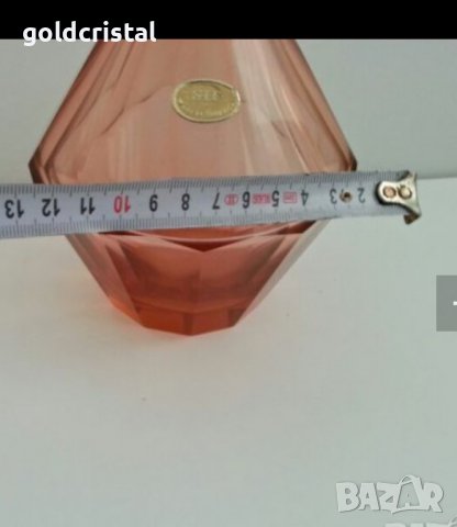 антикварен сервиз 53г стъклени чаши и гарафа , снимка 13 - Антикварни и старинни предмети - 27481168