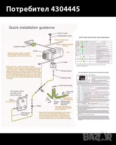 Продавам чисто нова суха дизелова печка 12/24 V 8 KW, снимка 4 - Аксесоари и консумативи - 49479484