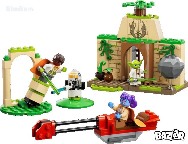 Конструктор LEGO Star Wars™75358 - Джедайски храм на Тенуу / 124 части, снимка 2 - Конструктори - 43654519