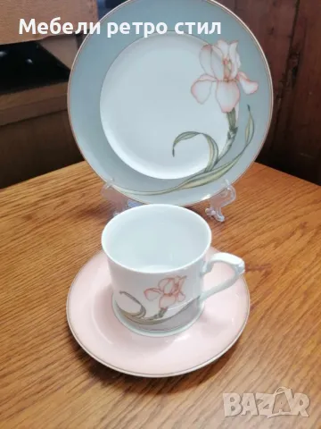 Порцеланът Konigl Tettau e изключително красив. Сервиза на Tettau има зашеметяващи детайли., снимка 11 - Сервизи - 47678985