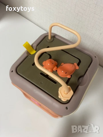 Занимателен бебешки куб, снимка 13 - Образователни игри - 51117730