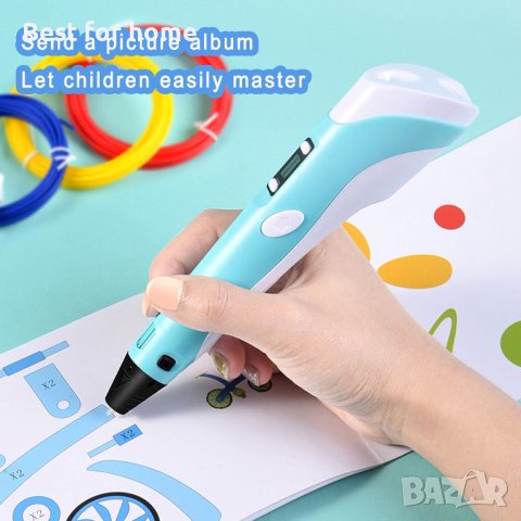 3D писалка с 36 метра пълнители ART PEN с филаменти 1,75 mm , снимка 6 - Други - 44110781