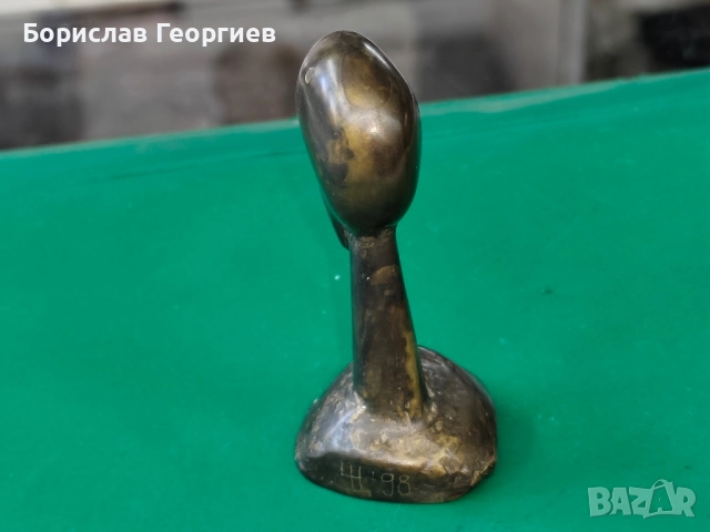 Бронзова пластика 1998 г, снимка 3 - Колекции - 51821289
