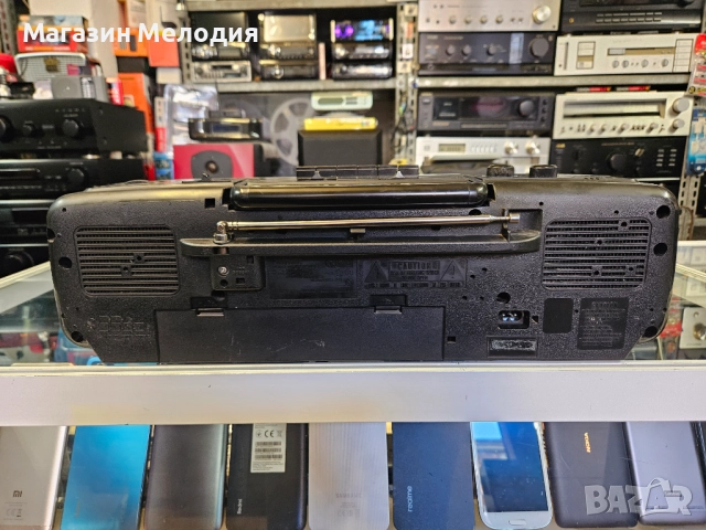 Радиокасетофон Panasonic RX-FS400 Работи само на радио (стрелката на радиото не се движи, но хваща в, снимка 10 - Радиокасетофони, транзистори - 51837105