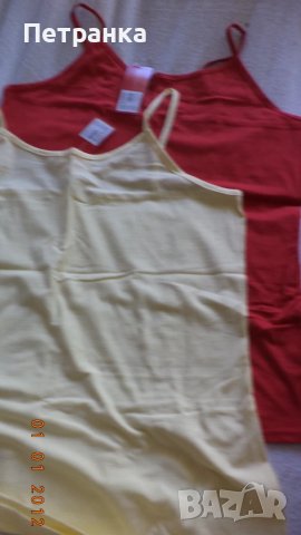 На вашето внимание - ДАТСКИ потници и блузи с презрамки, снимка 3 - Потници - 51161927