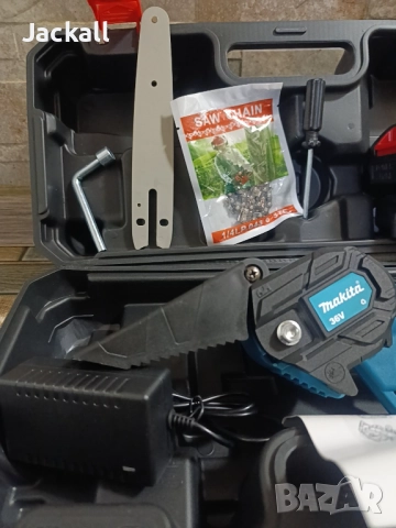 Акумулаторен Винтоверт 24v XR Dewalt Makita с комплект принадлежности верижен трион Makita, снимка 12 - Куфари с инструменти - 41950043