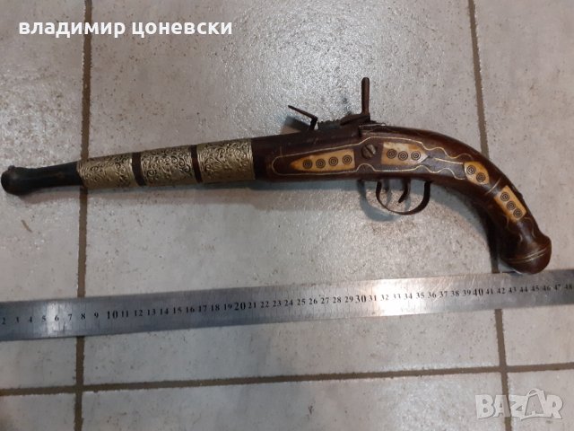 Много красив кремъчен пистолет,пищов,оръжие,пушка, снимка 2 - Колекции - 39601038