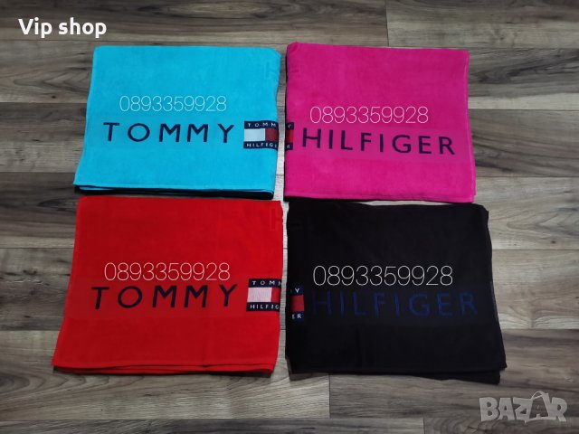 Плажни кърпи хавлии Tommy Hilfiger Томи Хилфигер , снимка 2 - Хавлиени кърпи - 40756842