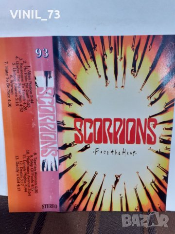   Scorpions – Face The Heat, снимка 3 - Аудио касети - 32289278