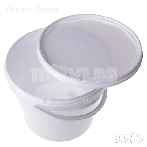 Кофи  кръгли сладкарски с капак 2/3/4/8кг измити,50 бр.