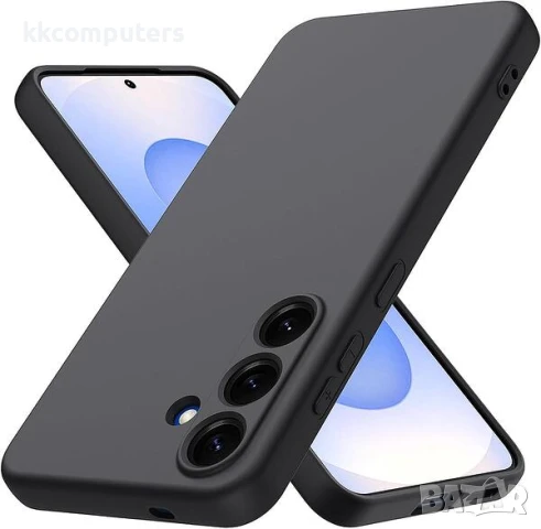 Калъф силикон Simple Color MagSafe / Черен / за Samsung S25 Edge Баркод : 3132047