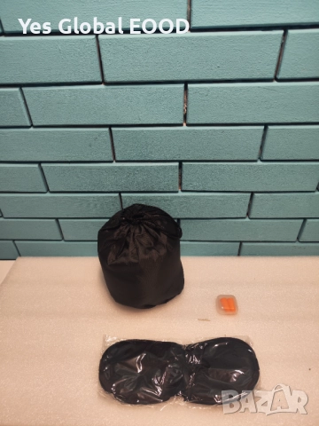 Mineup възглавница за пътуване от мемори пяна за самолет и кола черна, снимка 9 - Други - 52289307