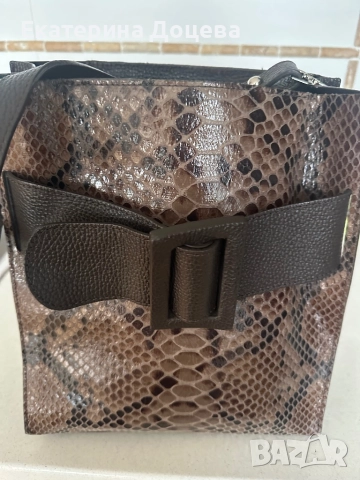 Кафява чанта с колан, снимка 3 - Чанти - 52384790
