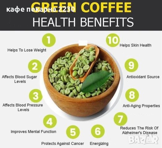 Зелено кафе на зърна сорт арабика от кафе пекарна 2230, снимка 17 - Други - 48320828