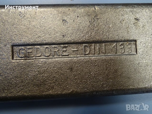 Ключ гаечен ударен едностранен Gedore B04323-100mm Metric Open Ended Slogging Spаnner, снимка 4 - Ключове - 43240541