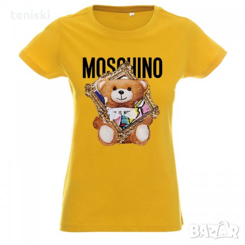  Тениска Moschino Bear принт Нови модели и цветове, снимка 8 - Тениски - 33613386