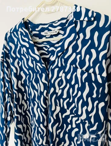 Дамска риза ZARA, снимка 3 - Ризи - 49407147