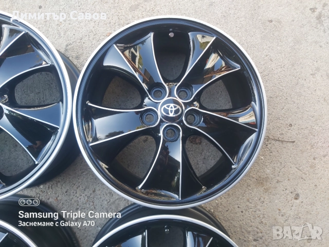 4 броя алуминиеви джанти за Toyota Yaris ( XP210) 15, снимка 9 - Гуми и джанти - 51942748