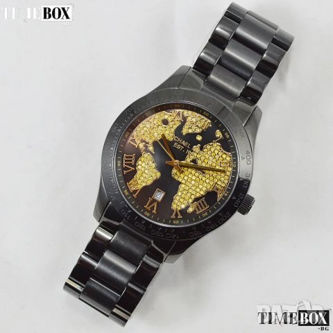 Michael Kors MK6091 Layton Black. Нов дамски часовник, снимка 4 - Дамски - 38809975