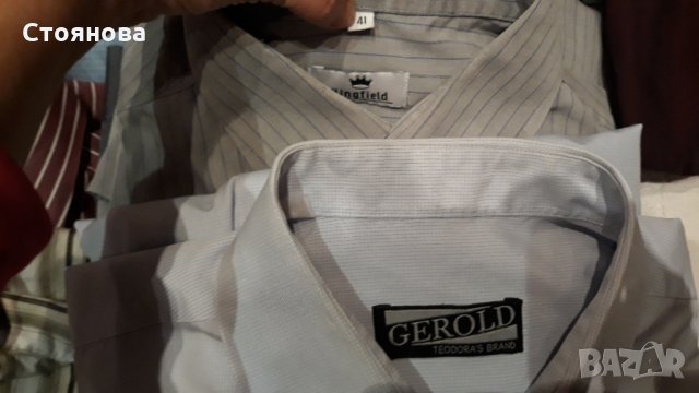 38 бр.мъжки ризи с дълъг ръкав,без забележки цена 5 лв.за брой, снимка 14 - Ризи - 28038601
